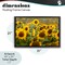 Stupell Industries Central Sunflower in Meadow Floating Frame, design by Andy Crawford